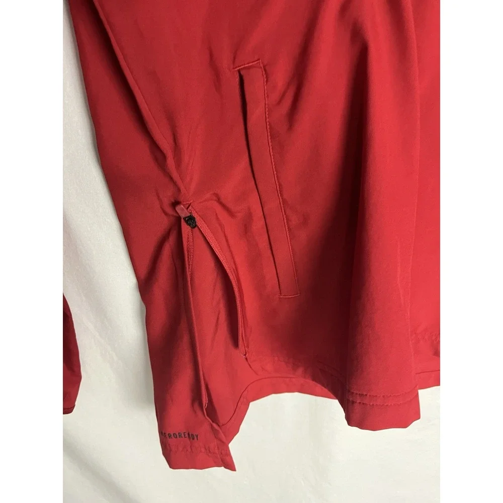 Adidas NC State Wolfpack Men's S AEROREADY Lightweight Vented Jacket Red